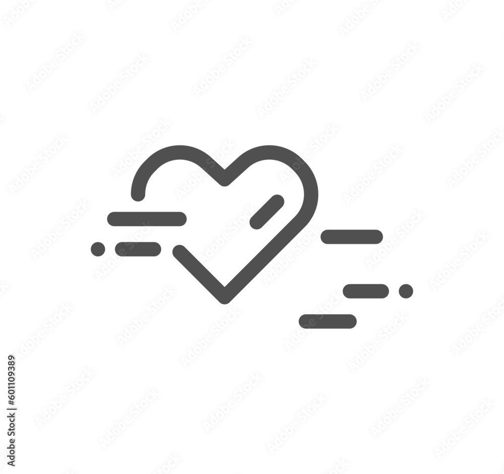 Friendship and love related icon outline and linear vector. Friendship and love related icon outline and linear vector.