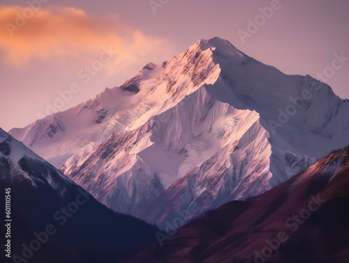 The Resolute Majesty of a Lone Mountain © VisualMarketplace