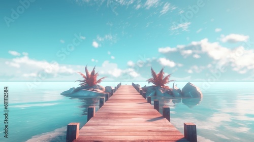 Entrance to the ocean