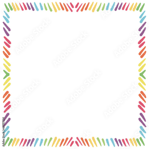 LGBTQ Pride Month border square