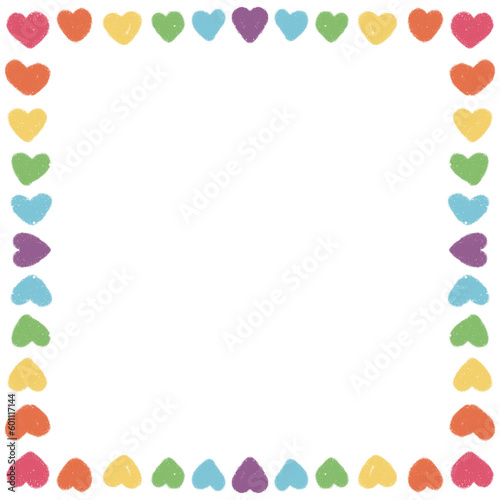 LGBTQ Pride Month border square