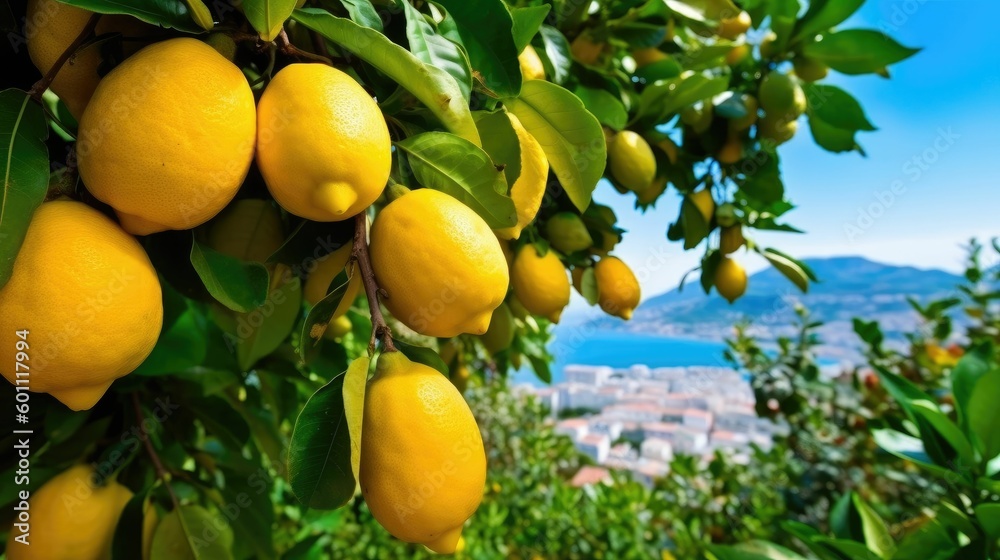 Beautiful view of Amalfi on the Mediterranean coast Beautiful view of Amalfi on the Mediterranean coast