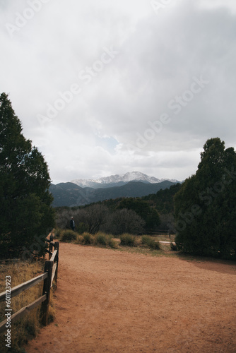 Mountain in the distance