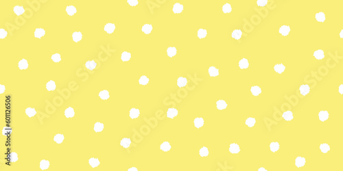 Polka dot seamless pattern. Vector illustration for background, card, invitation, banner, social media post, poster, mobile apps, advertising.