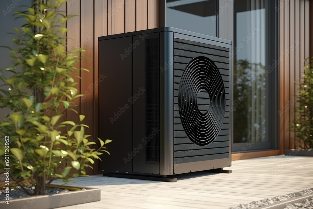 Heat pump, sustainable heating solution for modern homes