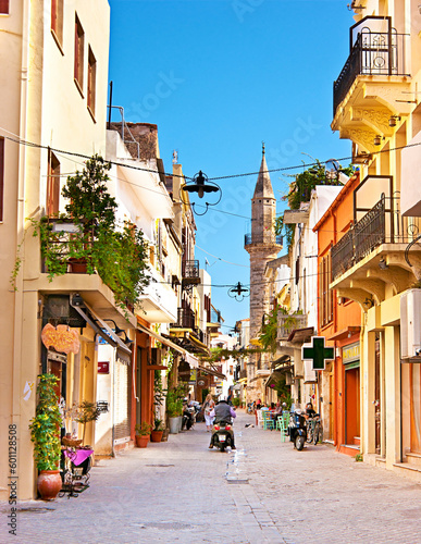 Muslim neighborhood in Chania, Greece