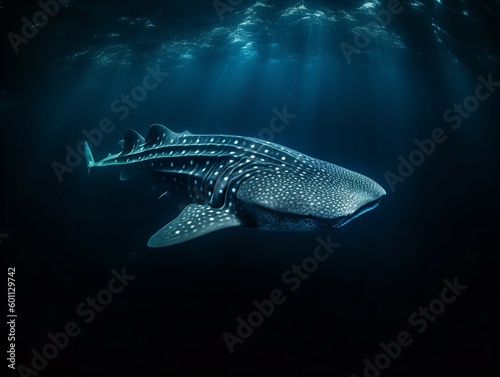 Whale Shark Majesty: Gentle Giant of the Deep © VisualMarketplace