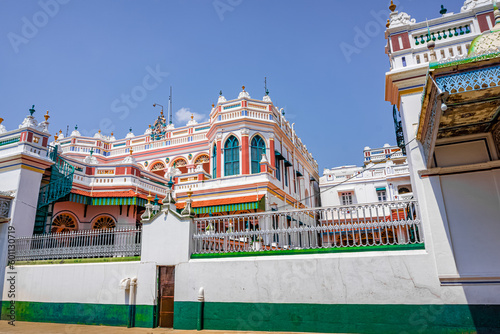 Chettinadu Style Heritage Homes in Karaikudi, Pallathur, Athangudi & Kothamangalam are the most lavish & exquisite architectural beauty. This beautiful edifice situated at Chettinad region, Sivagangai photo