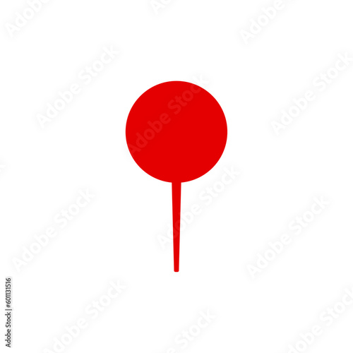 Pin Circle International Map Sign