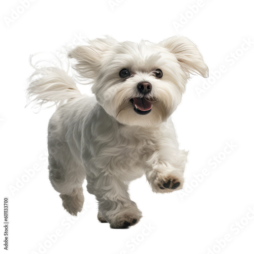 Maltese isolated on transparent background.