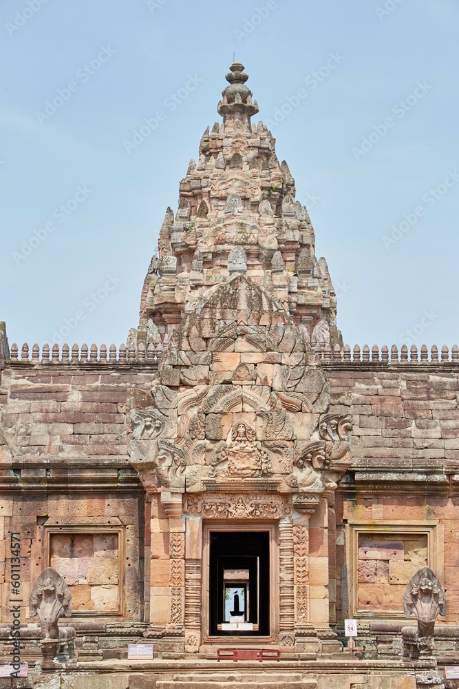 The Khmer Temple of Phnom Rung, Built Atop a Volcano in Buriram Province, Thailand