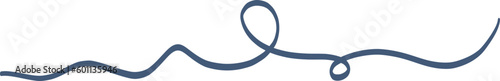 Squiggle Curly Line