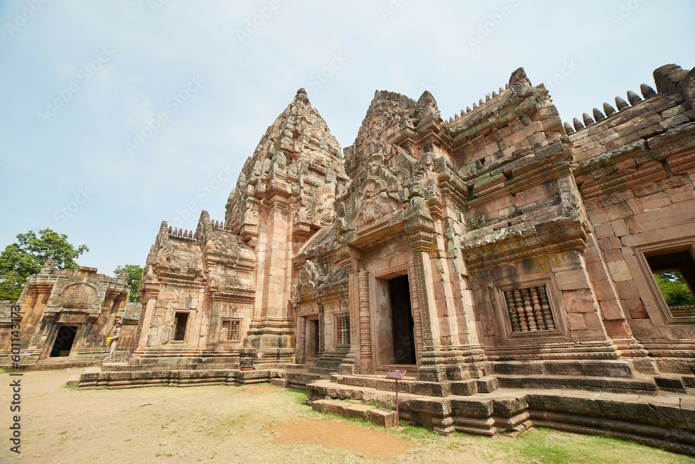 The Khmer Temple of Phnom Rung, Built Atop a Volcano in Buriram Province, Thailand