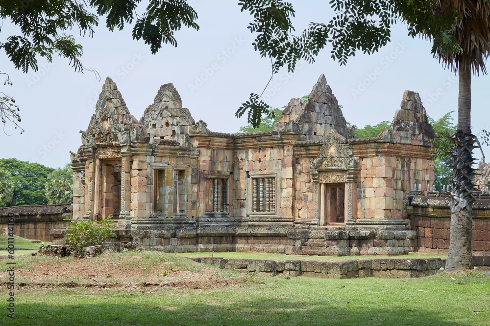Prasat Muang Tam, a Beautiful Khmer Temple Located in Buriram Province, Thailand Prasat Muang Tam, a Beautiful Khmer Temple Located in Buriram Province, Thailand
