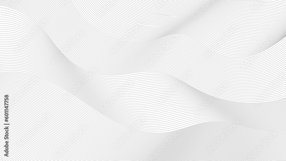 Wave textured white background. Abstract modern grey waves and single lines pattern template. Graphic vector flat design style. Wave textured white background. Abstract modern grey waves and single lines pattern template. Graphic vector flat design style.