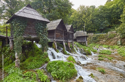 The Historic Watermills Located Outside of Jajce, Bosnia and Herzegovina