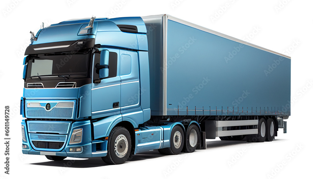 truck on a transparent background. AI generator