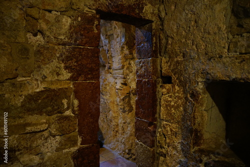 Eremo delle carceri entrace in Assisi, Umbria, Italy photo