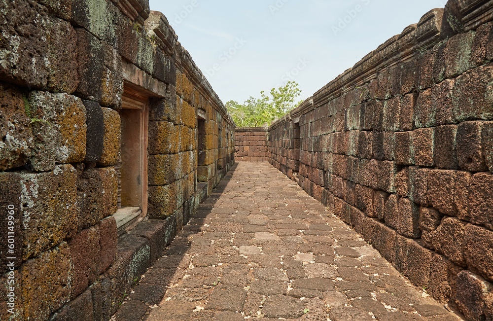 The Khmer Temple of Phnom Rung, Built Atop a Volcano in Buriram Province, Thailand