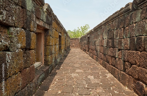 The Khmer Temple of Phnom Rung  Built Atop a Volcano in Buriram Province  Thailand