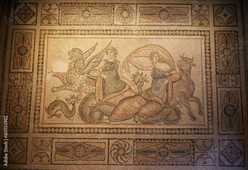 The Zeugma Mosaic Museum in Gaziantep, Turkey, Home to Some of the Finest Mosaics Ever Discovered photo