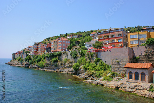 The town of Amasra, located in Bartin, Turkey, is a rich place in terms of both sea and cultural tourism.