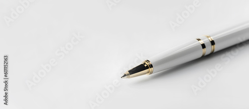 Pen ballpoint pen isolated ballpoint business. Generative AI 