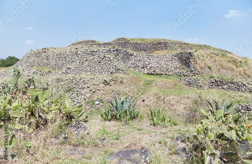 The Circular Pyramid of Cuicuilco to the South of Mexico City Predates Teotihuacan photo