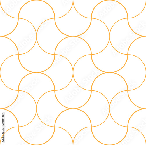 Abstract repeating seamless geometric pattern