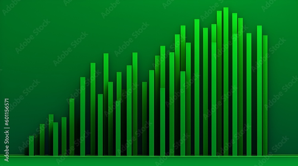 exponential graph, increasing bar graph upward to the right, green, cash increasing, profit, lots of money, business dashboard, (Generative AI) exponential graph, increasing bar graph upward to the right, green, cash increasing, profit, lots of money, business dashboard, (Generative AI)