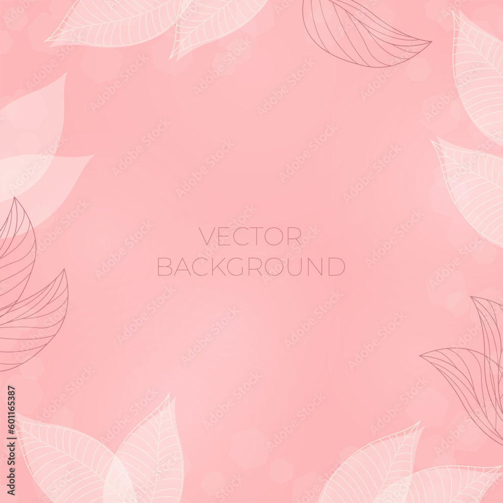 pink floral background