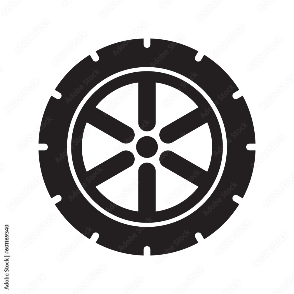 Obraz premium wheel icon
