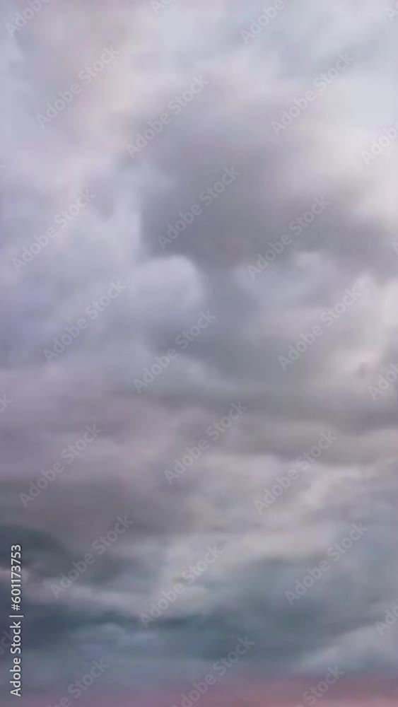 Vertical video Cloudy sky timelapse loop, seamless looping animated background motion backdrop sky and clouds, weather Vertical video Cloudy sky timelapse loop, seamless looping animated background motion backdrop sky and clouds, weather