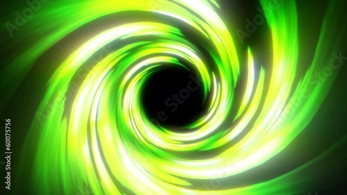 abstract green background with circles funnel