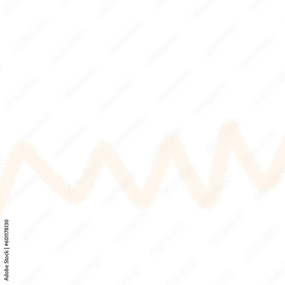 Fototapeta premium Cute line doodle. Line shape. Handrawn line scribble.