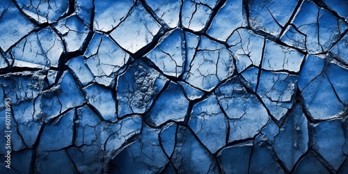 A close-up of a black and dark navy blue textured background showcasing a rough concrete surface with cracks. The painted old building wall exhibits a distressed appearance.