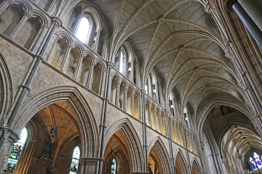 Ceiling of Southwark cathedral in London