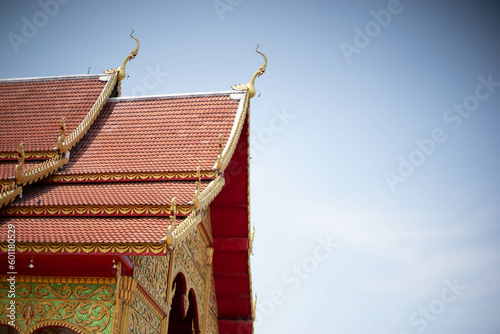 thai temple roof