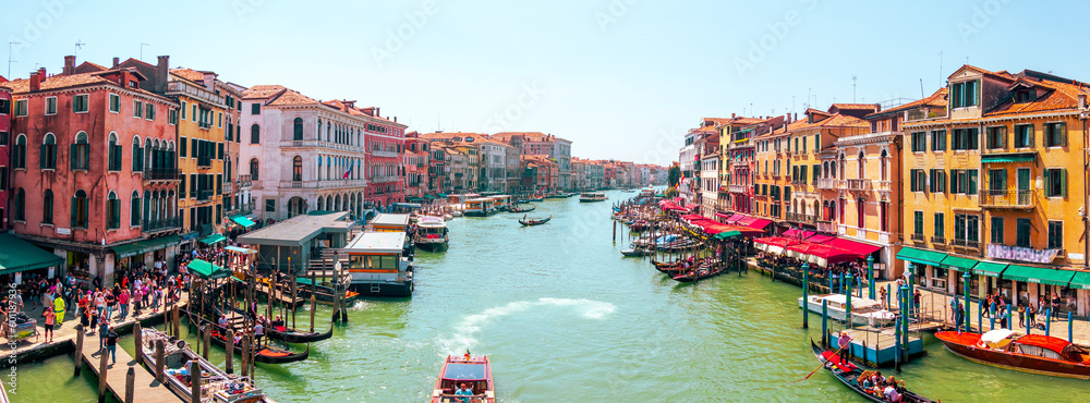 City of Venice, Italy, on a sunny summer day