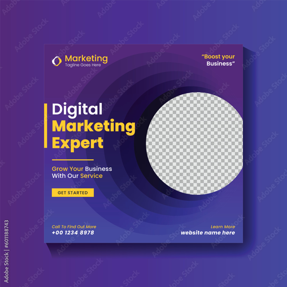 Digital Marketing agency social media post design and Instagram post banner ads design Digital Marketing agency social media post design and Instagram post banner ads design
