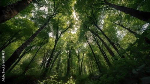 The Majesty of Nature's Forests, Generative AI
