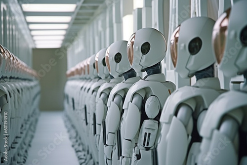 futuristic autonomous robot...