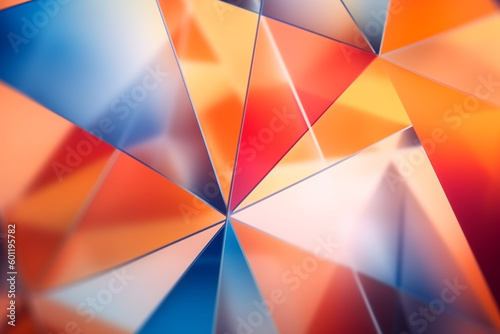 abstract triangle pattern b...