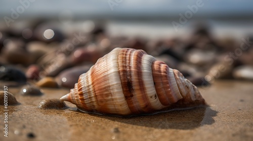 Seashell Beauty, Created by AI