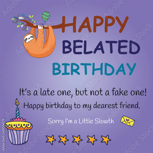Happy belated birthday. It’s a late one, but not a fake one! Happy birthday to my dearest friend.