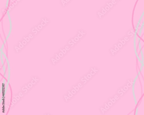 pink background with left and right side graphic frame, blank space presentation page, graphic design background, powerpoint template, portfolio layout, corporate backdrop