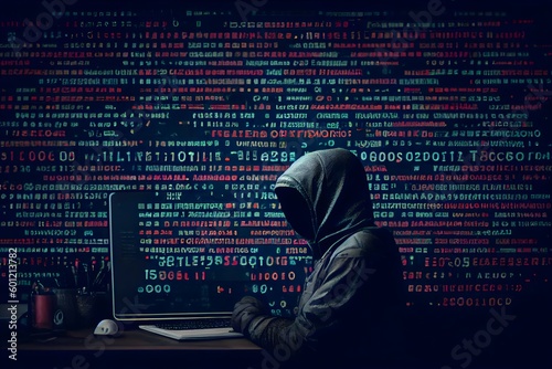 An anonymous hacker without a face uses a computer to hack the system. The concept of cyber crime

 - generative ai