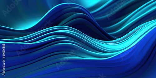 blue swirling background with a warm fluid vibe, generative ai