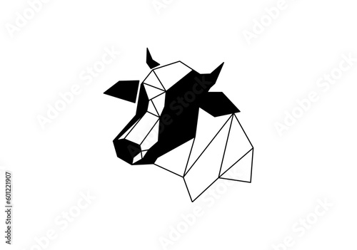 geometri head cow