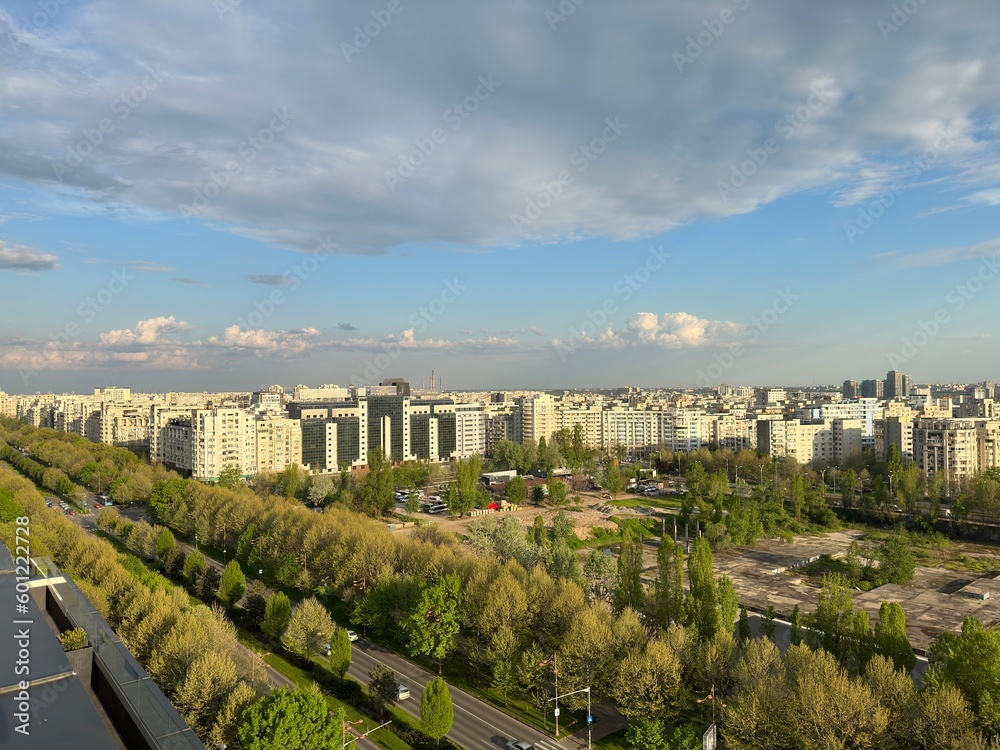 Bucharest Skyline